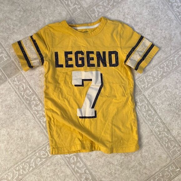 Carter’s Boys LEGEND Short Sleeve Shirt Size 6 - Picture 1 of 3